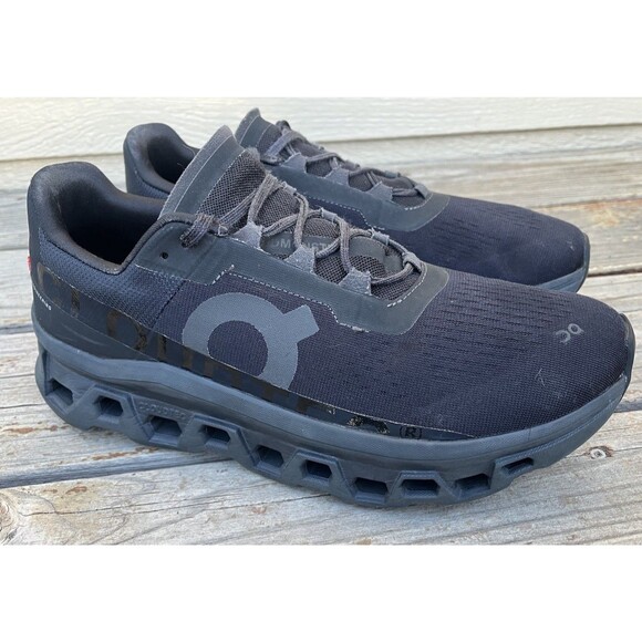 On Cloudmonster Men's 11 Running Shoes 61.99025 - Black - Picture 2 of 10